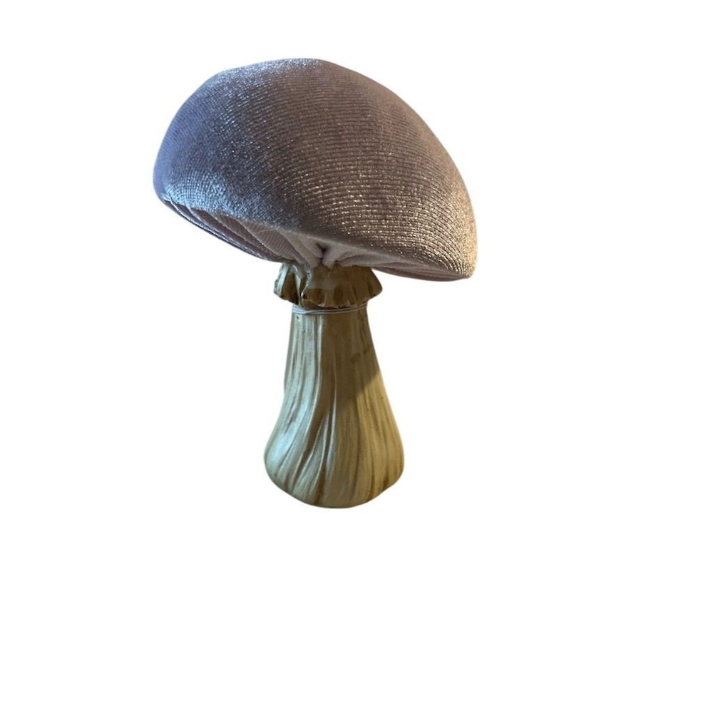 Whimsical Velvet‎ Mushroom Decoration Multicolor Easter Table Piece PURPLE
